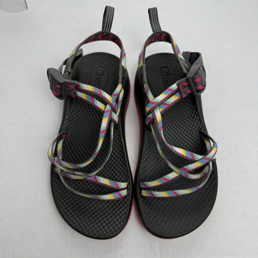 Chaco Z/1 EcoTread Kids Multi-Color Strappy Athletic Sport Sandal Size 4